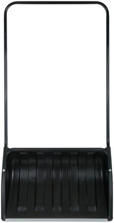 Скрепер для уборки снега пластиковый металлическая ручка 700x465x1360мм КУРС 68135