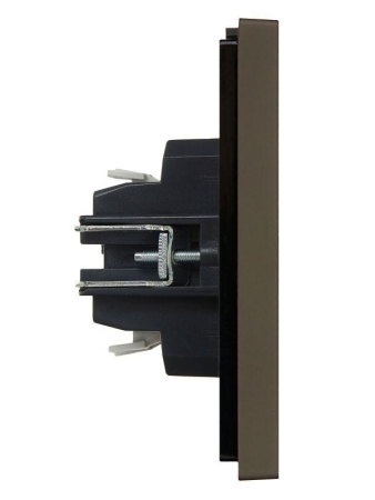 Выключатель 1-кл. СП FORTE&PIANO 10А FP302 с индикацией сер. IEK FP-V10-1-10-1-K03