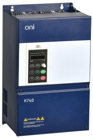 Преобразователь частоты K740 380В 3Ф 15-18.5кВт 32-37А тор. ДПТ энкодер Profibus ONI K740-33-15G18PTRMZ