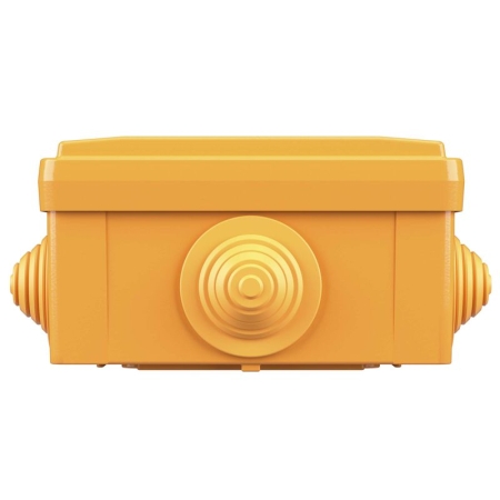 Коробка ответвительная FS 100х100х50мм IP55 5п 450В 10А 6кв.мм с кабельными вводами и клеммниками пластик. DKC FSB11506