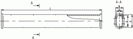 Зажим соединительный овальный СОМ-70-1