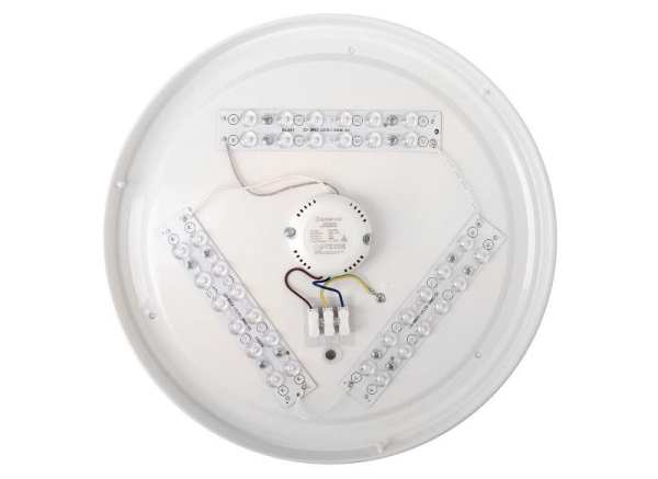 Светильник светодиодный LBS-8732 32Вт Flat silver настенно-потолочный Ultraflash 15160