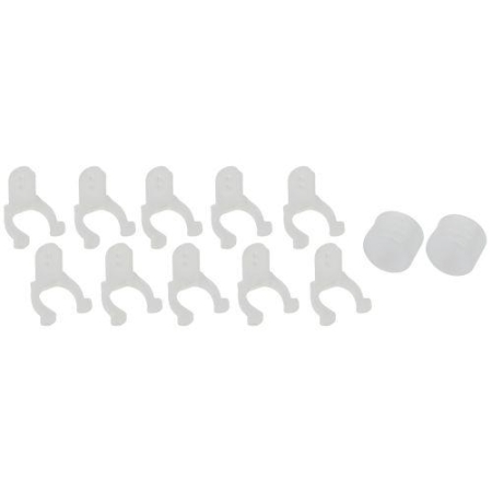 Лента светодиодная LS2835-9.6-120-24-6500K-IP68-5м 24В термостойкая для бани холод. бел. в комплекте: 2 заглушки; 10 крепежей (уп.5м) Эра Б0062329