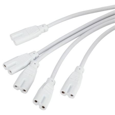 Разветвитель сетевой для фитолампы FITO 5х IEC C7 (2 pin) 2 м для подключения 5 светильников Эра Б0060525