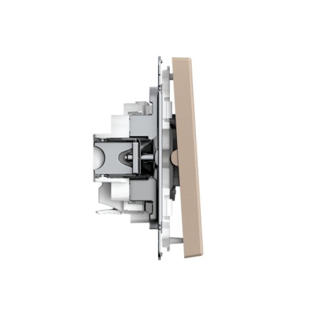 Выключатель 2-кл. ArtGallery 10AX быстрозажим. клем. механизм песочн. SE GAL001251S