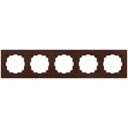 Рамка 5-м СП Accent 6-505-10 венге Intro Б0063741