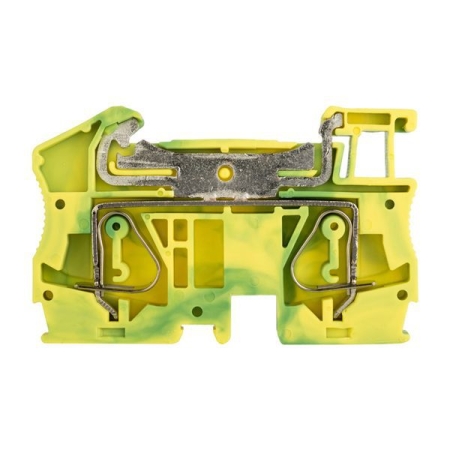 Колодка клеммная ST-6 земля пружинная EKF plc-jxb-st-6-pen