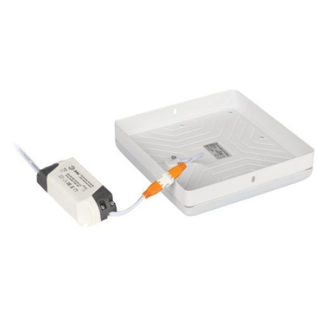 Светильник светодиодный LED 16-24-4K 24Вт 4000К накладной квадратный ЭРА Б0054340