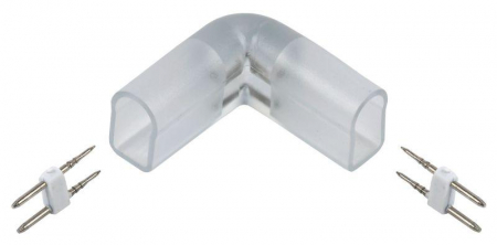 Коннектор угловой MONO 16мм (разъем-разъем) (уп.5шт) IEK LSCON16-MONO-220-05