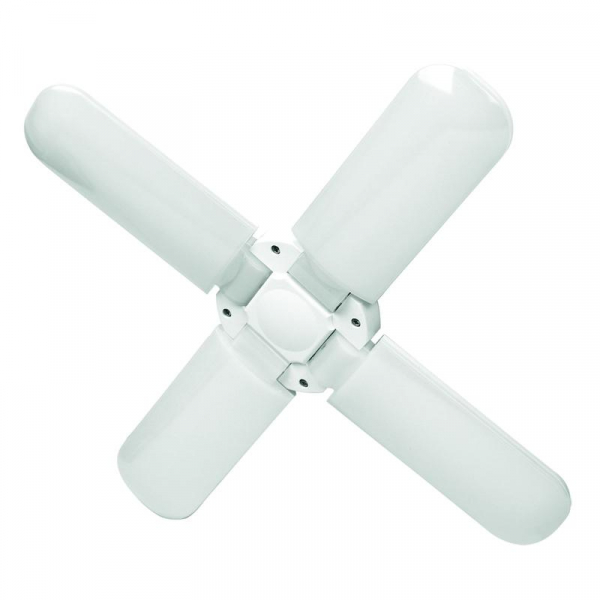 Лампа светодиодная LED-P65-32W/SPSB/E27/FR/P4 PLP32WH 32Вт P65 лепестковая матовая E27 для растений спектр для рассады и цветения (упак. картон) Uniel UL-00007408