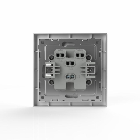 Переключатель перекрестный 1-кл. СП Pixel IP20 механизм алюм. TOKOV ELECTRIC TKE-PX-P1R-C03