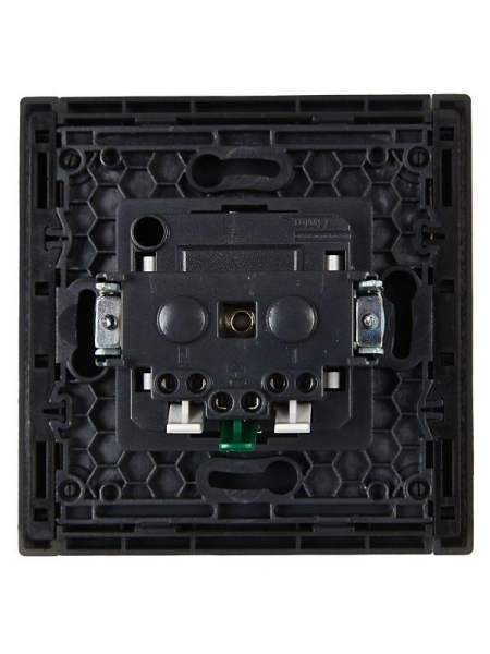 Розетка СП FORTE&PIANO FP314 16А с заземл. без защ. шторок безвинт. крепл. сер. IEK FP-R11-16-1-K03