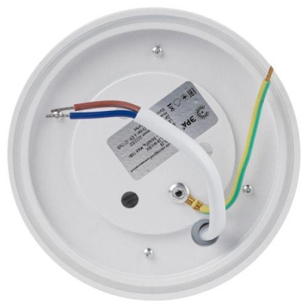 Светильник OL28 WH/BK GX53 IP44 настен./потолочн. спот черн./бел. Эра Б0055581