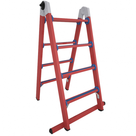 Антиток Лестница-стремянка стеклопластиковая трансформер мягкий грунт ЛСПТД-1,5МГ 471585