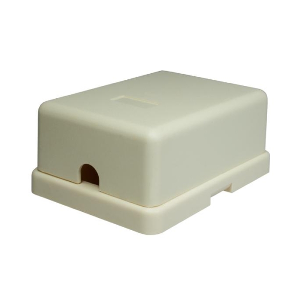 Розетка компьютерная 6P4C (RJ-11) 2 порта SUPRLAN 10-0306