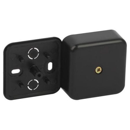 Коробка распаячная 50х50х20мм без клеммы IP40 черн. BS-B-50-50-20 Эра Б0061810