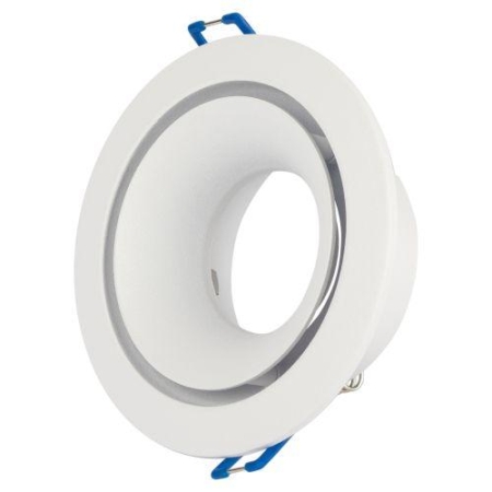 Светильник алюминиевый KL100 WH MR16 GU5.3 встраив. бел. ЭРА Б0055584