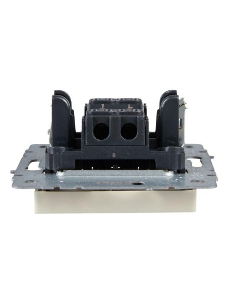 Выключатель 1-кл. СП BRITE ВС10-1-0-БрКр 10А механизм беж. IEK BR-V10-0-10-K10