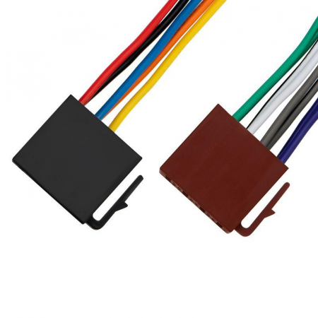 Разъем для автомагнитолы "Евро" ISO 2 гнезда Rexant 06-0127-C