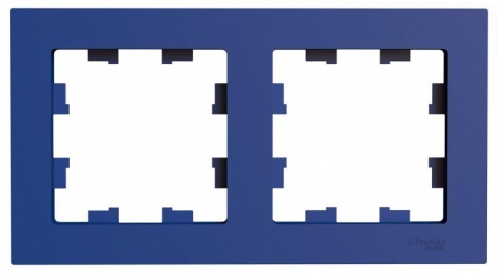 Рамка 2-м AtlasDesign универс. аквамарин SE ATN001102