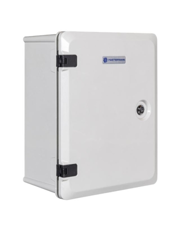 Шкаф монтажный композитный IK10 290x390x190мм IP66 Mastermann 00-01020360