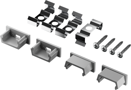 Комплект клипс 91 944 ИМПСЛ-01 (4 крепежные клипсы с заглушками) для ИПСЛ-01 Innolux 91944