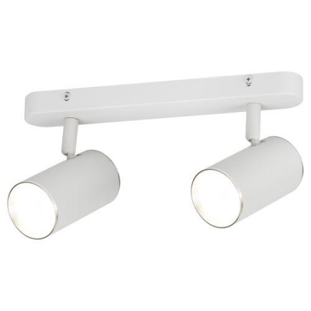 Светильник OL35-2 WH MR16 GU10 IP20 настенно-потолочный спот бел. хром ЭРА Б0056365