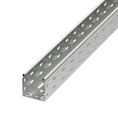 Лоток листовой перфорированный 80х80 L2000 сталь 0.7мм DKC 35311