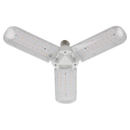 Лампа светодиодная FITO-24W-Ra90-E27-FOLD 24Вт Е27 3-лепестковая для растений полноспектральная Эра Б0057285