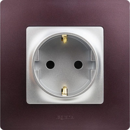 Рамка 1-м Etika сливовый IEK 672561