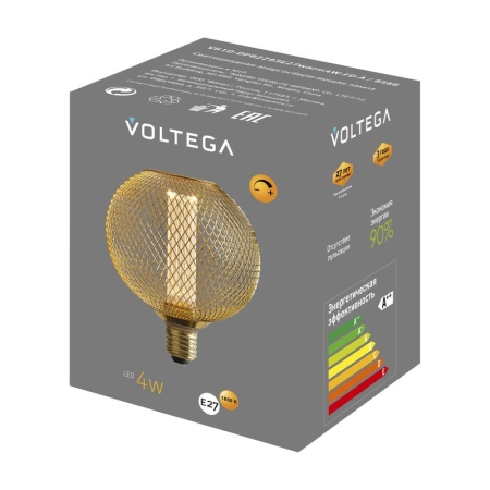 Лампа светодиодная Loft Led DP82293 4Вт 1800К E27 DIM Voltega 8566