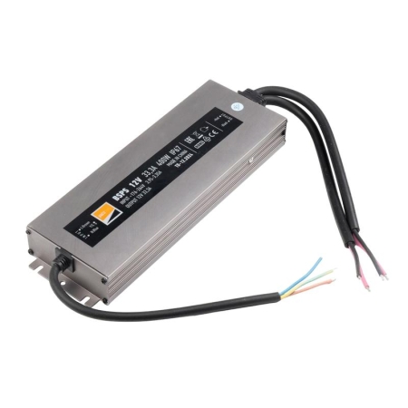 Блок питания для светодиод. ленты BSPS 12В 33.30А=400Вт IP67 JazzWay 5062108