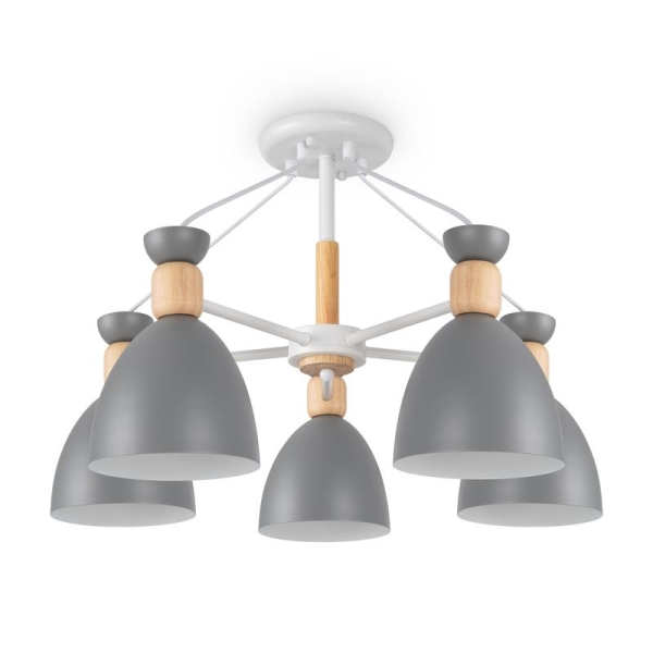 Светильник Delia 60Вт E27х5 IP20 потолочн. Freya FR5033CL-05W