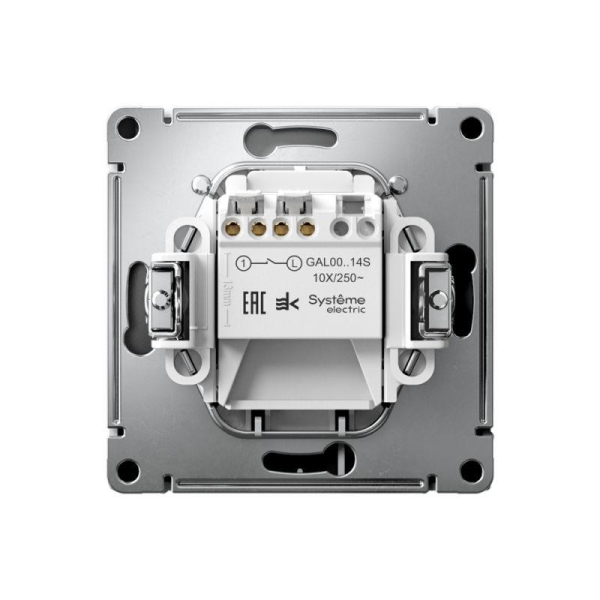 Выключатель карточный ArtGallery 10А без задержки времени быстрозажим. клем. бел. SE GAL000114S