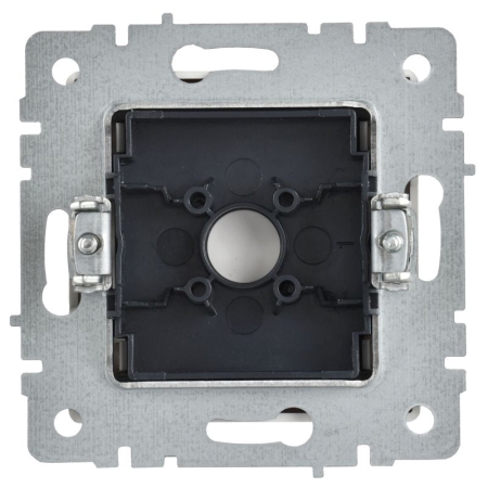 Заглушка BRITE МЗ10-БрАБ с суппортом механизм арктич. бел. IEK BR-PL10-K91