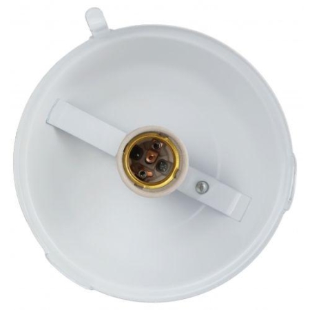 Светильник НСП 41-200-001 Желудь max 200Вт E27 IP54 185х260 без решетки сталь стекло бел. ЭРА Б0052018