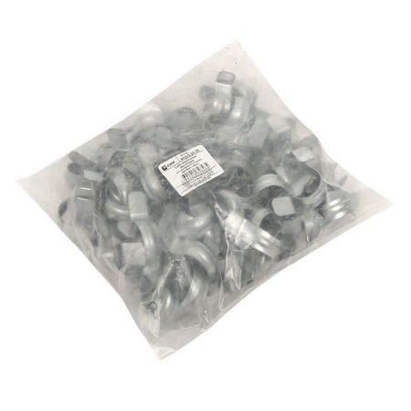 Скоба крепежная двухлапковая d25-26мм для монтажн. пистолета метал. PROxima EKF smp-2-25-26