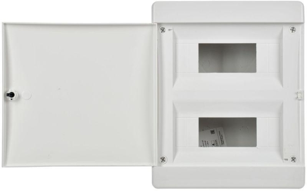 Корпус ЩРВ-П-18 UNION Compact IP41 бел. дверь пластик. IEK UIC-KP13-V-18-41-K01