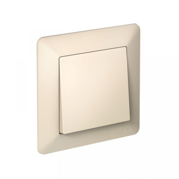 Рамка 1-м AtlasDesign Air беж./дым. бел. SE ATN220201