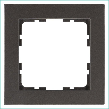 Рамка 1-м G-Classic мокко Jasmart G1001Z