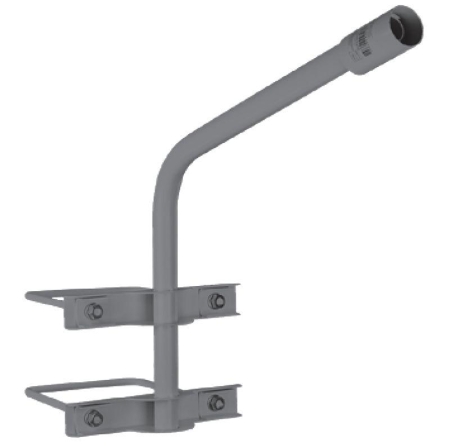 Кронштейн SPP-AC4-0-350-060 на опору с 2 хомутами 625х460х280 d60мм (6/48) Эра Б0047656