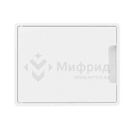 Щиток встраиваемый Фрейм (FRAME) 8мод. с бел. дверцей с 2 шинами PEN на 6 и 8 отверст. бел. DKC F08B1WW