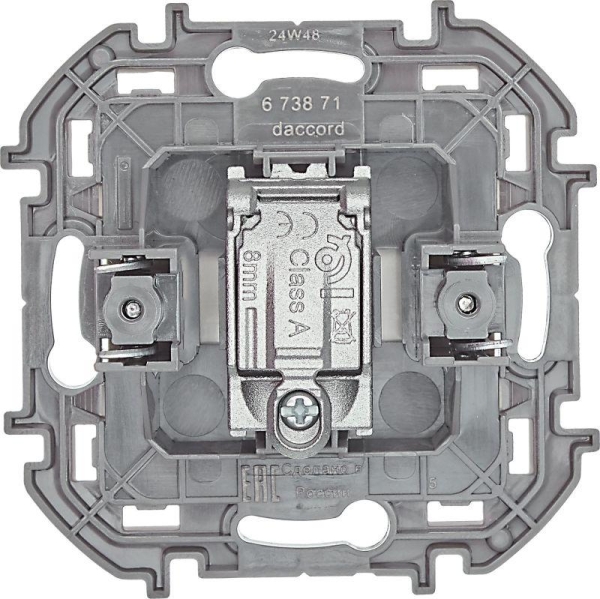Розетка телевизионная оконечная TV Inspiria 10дБ 5-862мГц механизм сл. кость IEK 673871