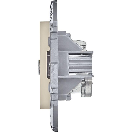 Розетка телевизионная проходная TV Inspiria 14дБ 5-862мГц механизм сл. кость IEK 673861