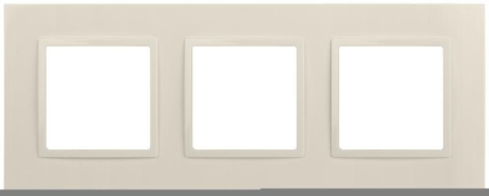 Рамка 3-м Elegance 14-5013-02 Classic слон. кость Эра Б0060582