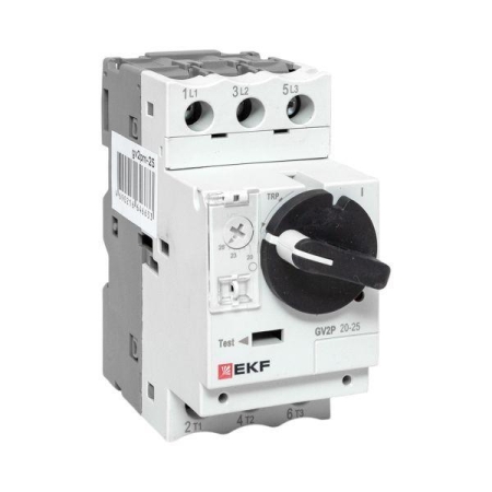 Выключатель автоматический для защиты двигателя GV2P 20-25А EKF gv2pm-25