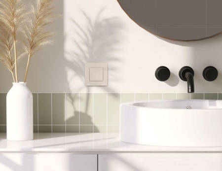 Переключатель 1-кл. Etika 10А IP44 250В безвинтов. зажимы сл. кость IEK 672307