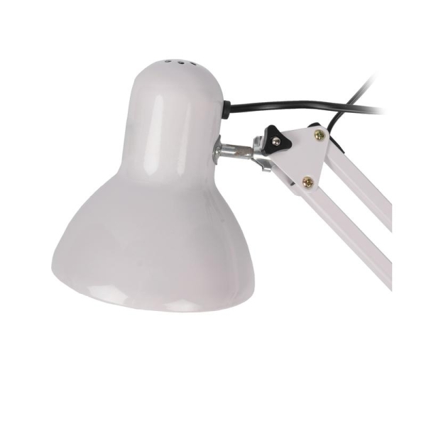 Светильник настольный TBL-01 под лампу Е27 на струбцине бел. ФАZА 5046214