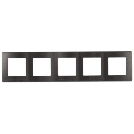 Рамка 5-м 12-5105-12 сатин графит Эра Б0052545