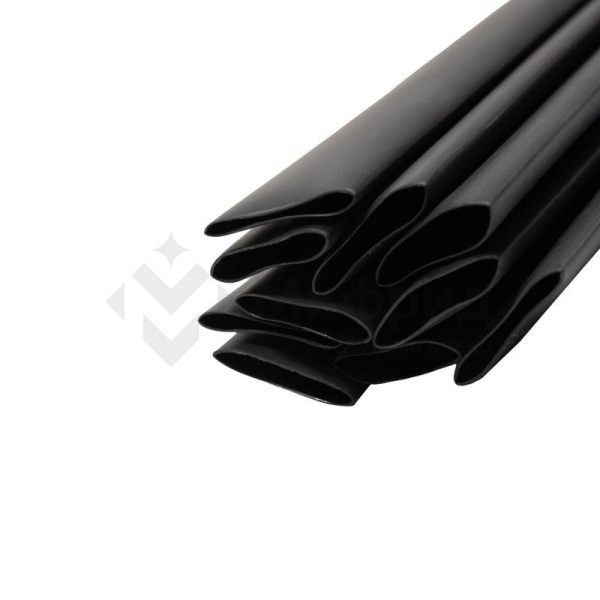 Трубка термоусадочная двустенная клеевая 19.1/9.55 (2:1) черн. 1м (уп.10шт) Rexant 26-2107